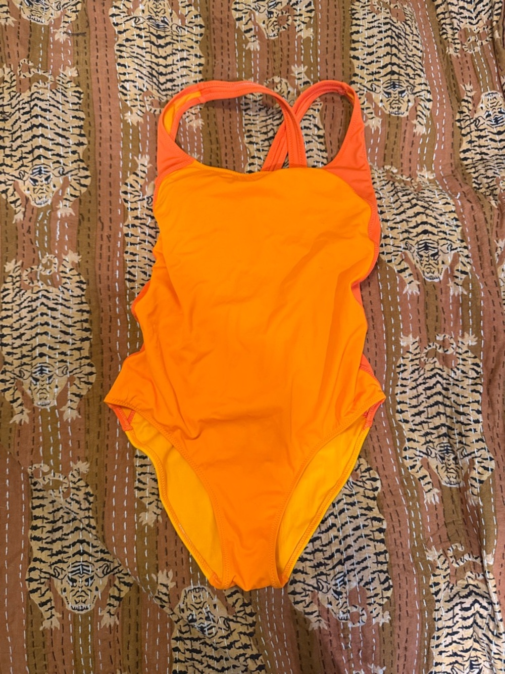 Outdoor voices color block swimsuit sz S